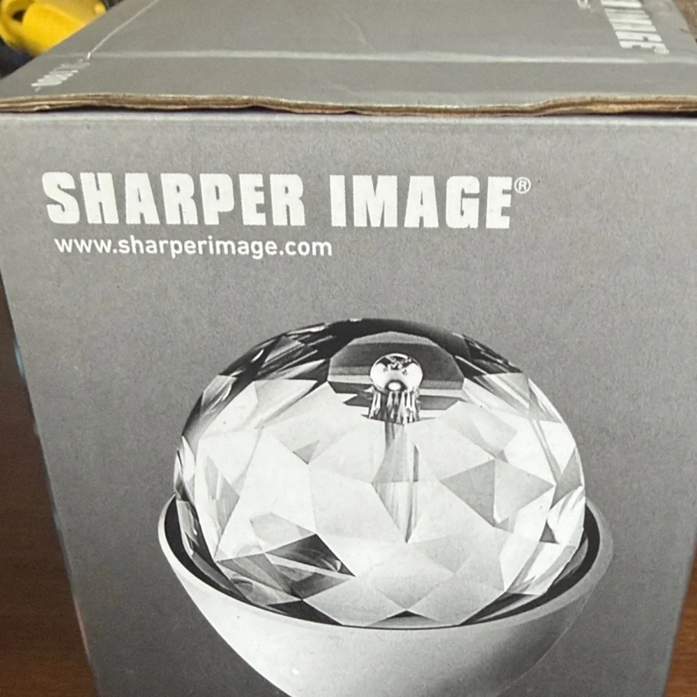 Sharper Image Rotating Disco Light - Vibrant Multicolor